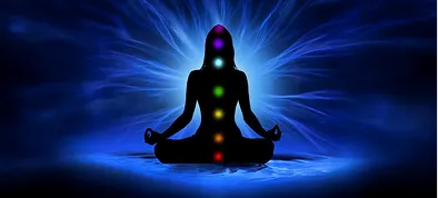 Meditation silhouette